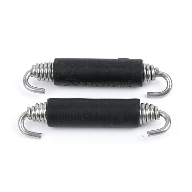 2PCs Universal Motorcycle Spring Hooks For Akrapovic SC Project AR Exhaus.l8