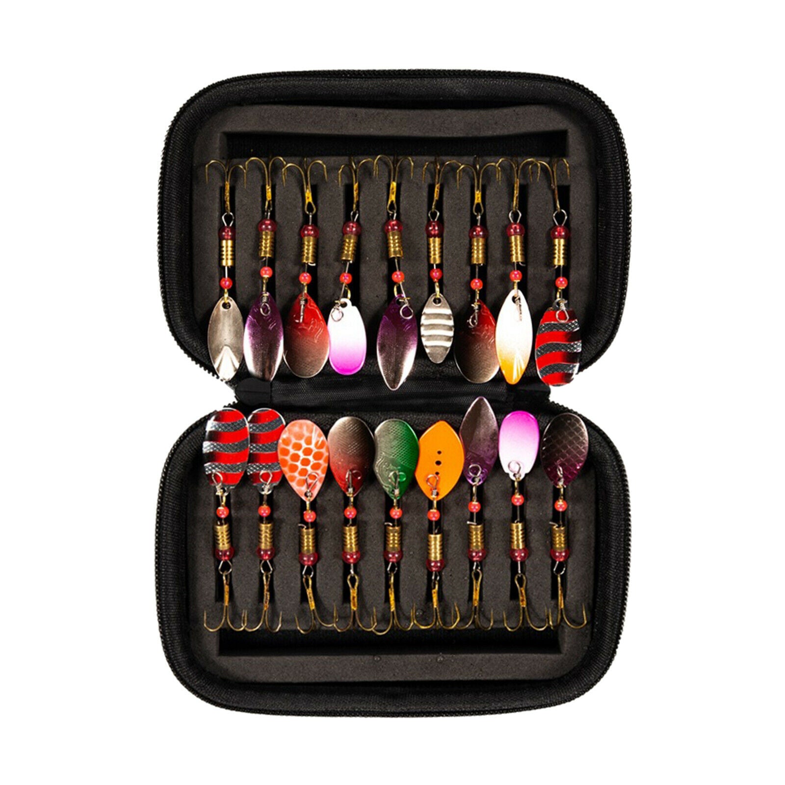 Spoons Lifelike Freshwater Spinners Bait for Bass Salmon Fishing Fishing