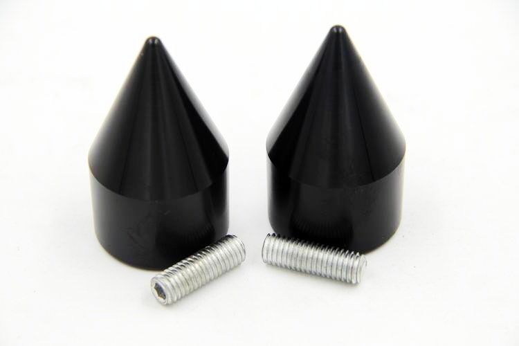 Bar Ends for Kawasaki ZX 750 900 650R 7R 9R Z1000 10R ZX11 ZZR1200 ZX14 Black