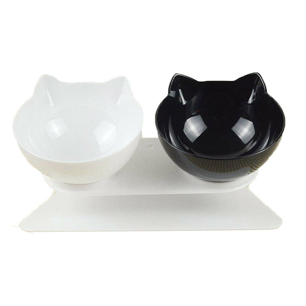 Portable Pet Feeding Two Bowl Multi-function Food Water Bowl Pet Supplies