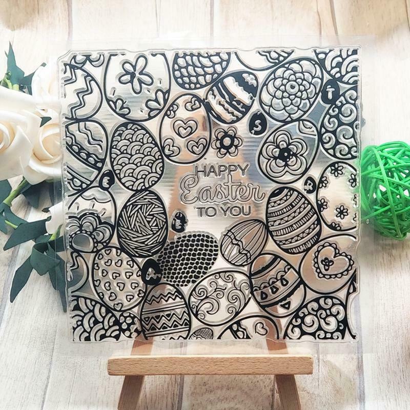 Happy Easter to You Silicone Clear Seal Stamp DIY Scrapbooking Embossing Photo