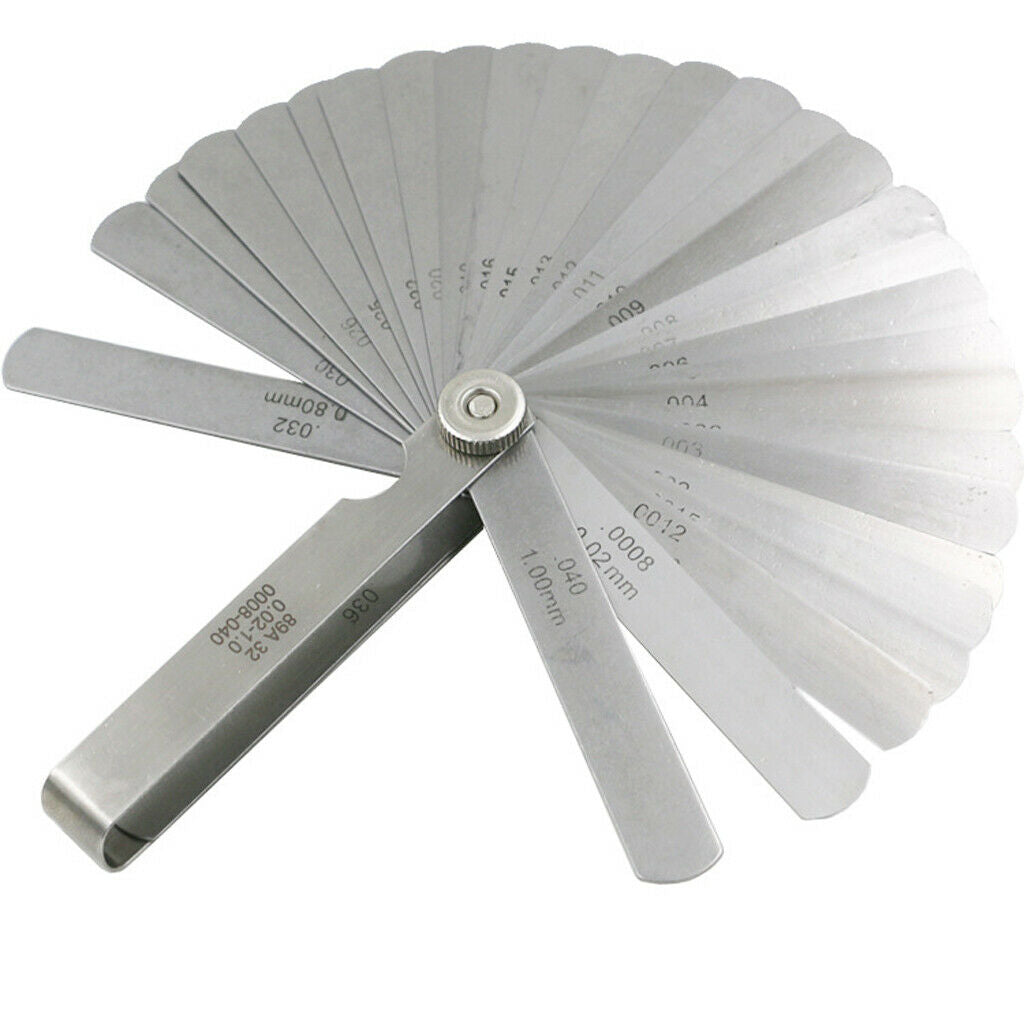 0.02~1mm 32  Feeler Gauge Dual