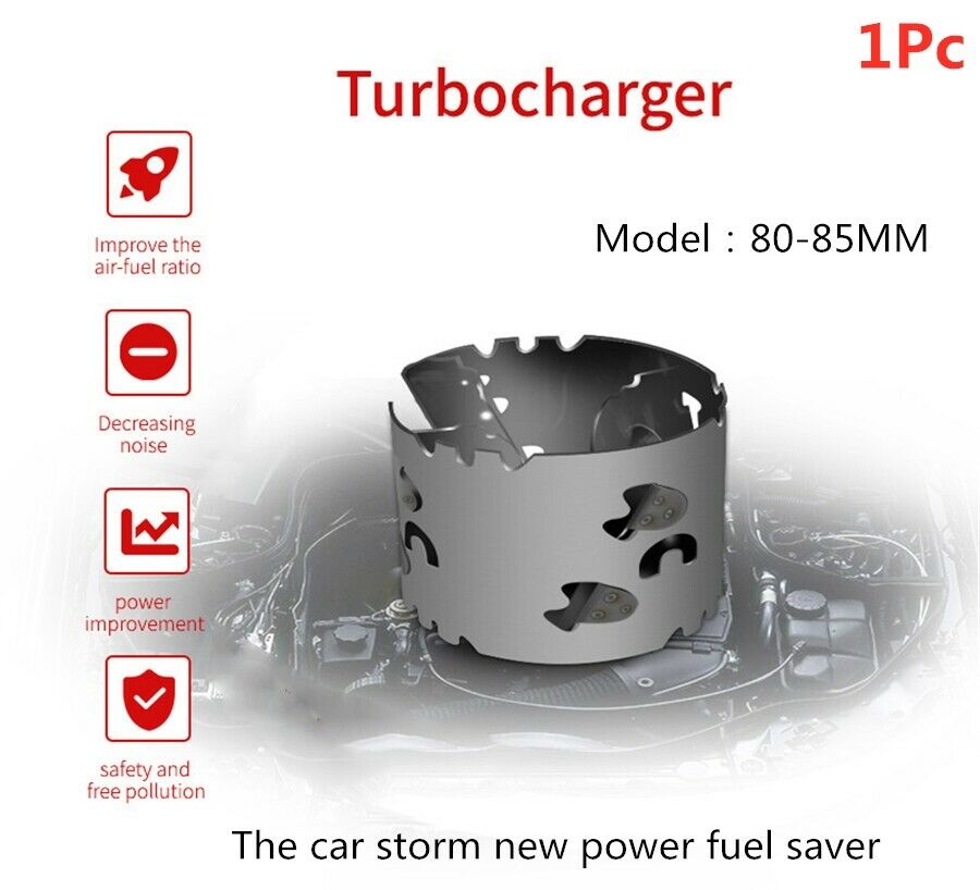 80-85MM Fuel Saver Power Car Machinery Turbocharger Economizer Oil Accelerator