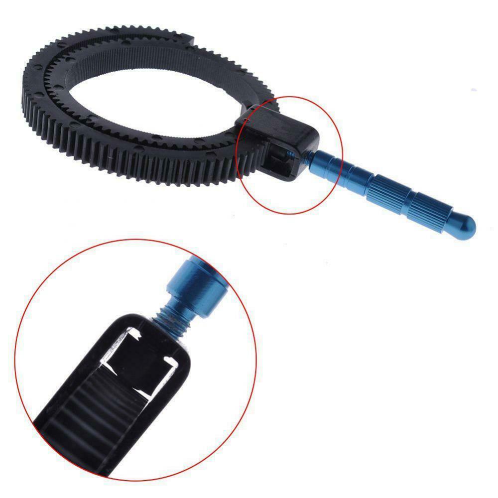 Follow-Focus Lever Gear Crown Flexible Adjustable  Lens for DSLR