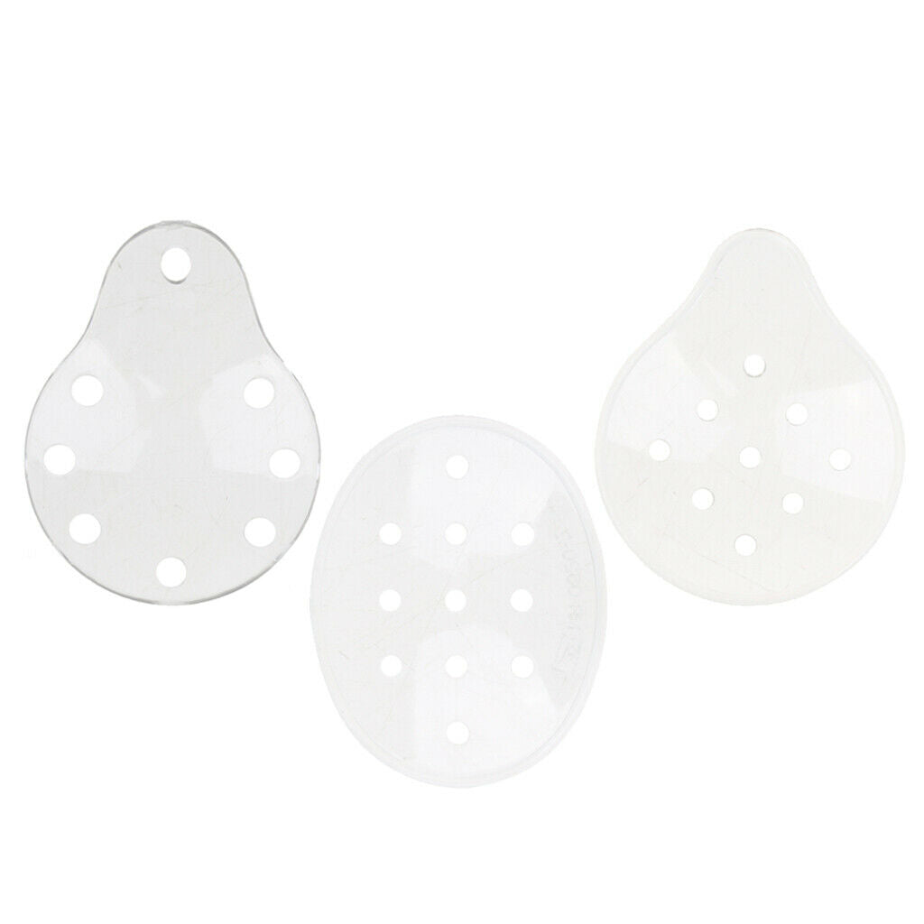3 pack Ventilated Eye Shield Cover Clear Plastic for Lab - Eye Protection