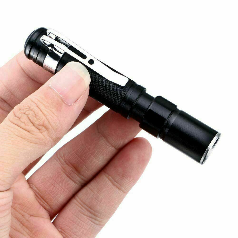Portable Mini Penlight Q5 2000LM LED Flashlight Torch Pocket Light Waterproof~