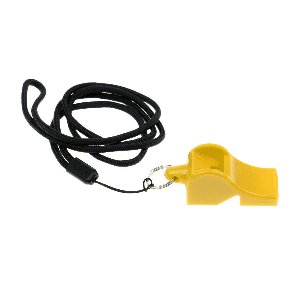 2pcs Loud  Whistle With Lanyard