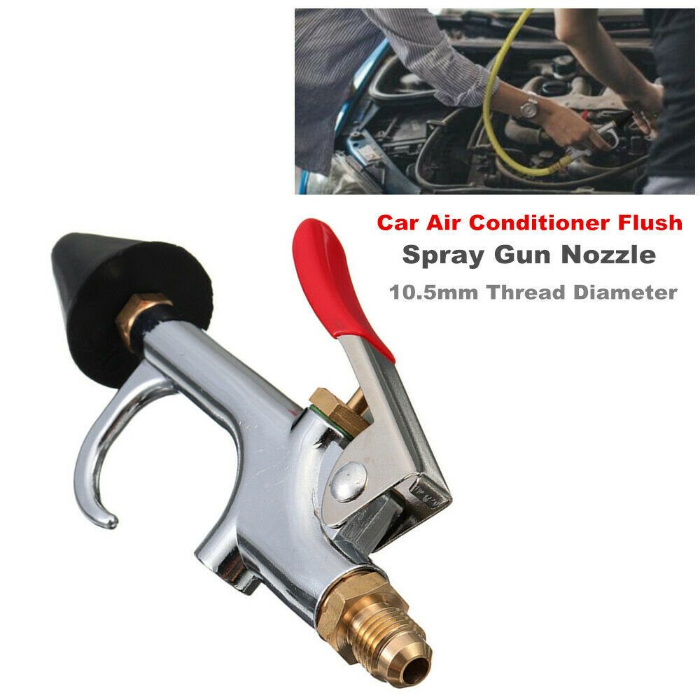 Spray Gun nozzle Three-way Catalysis Car Air Conditioner Flush Tool Accessories