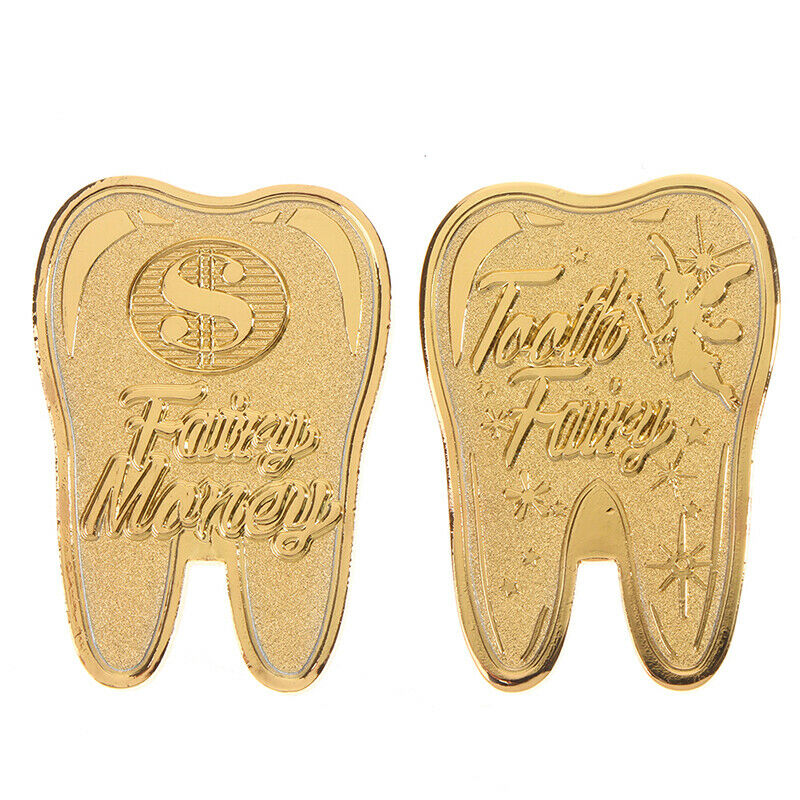 1PCS Tooth Fairy Commemorative Coin Collection Gift Souvenir For Chlidren G XC