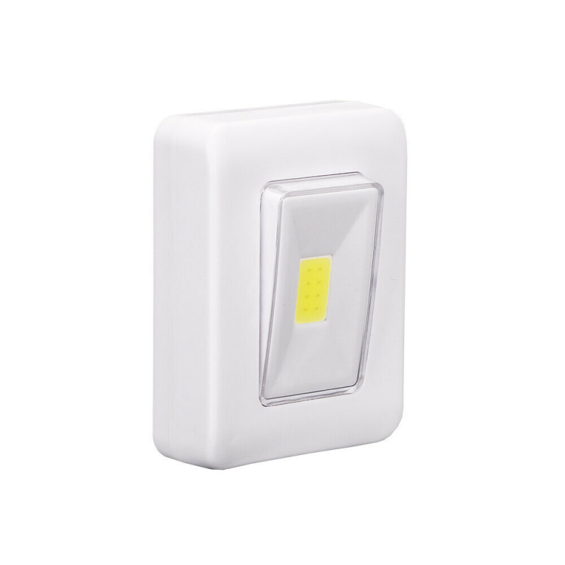 Wireless Cob Led Wall Switch Battery Powered Closet Cordless Night Light