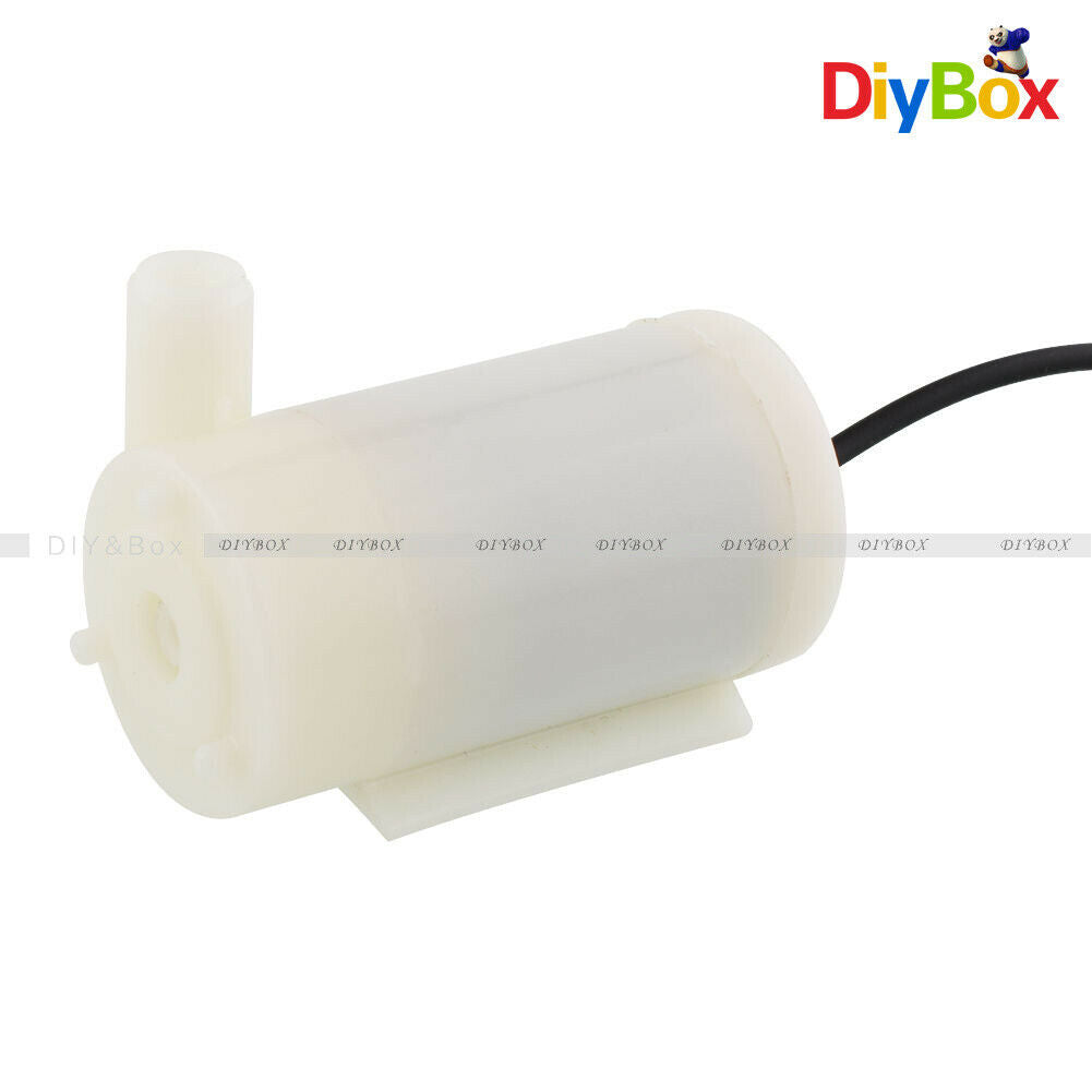 5PCS Ultra-quiet Mini Micro Submersible Aquarium Water Pumps DC 3-6V 120L/H Low