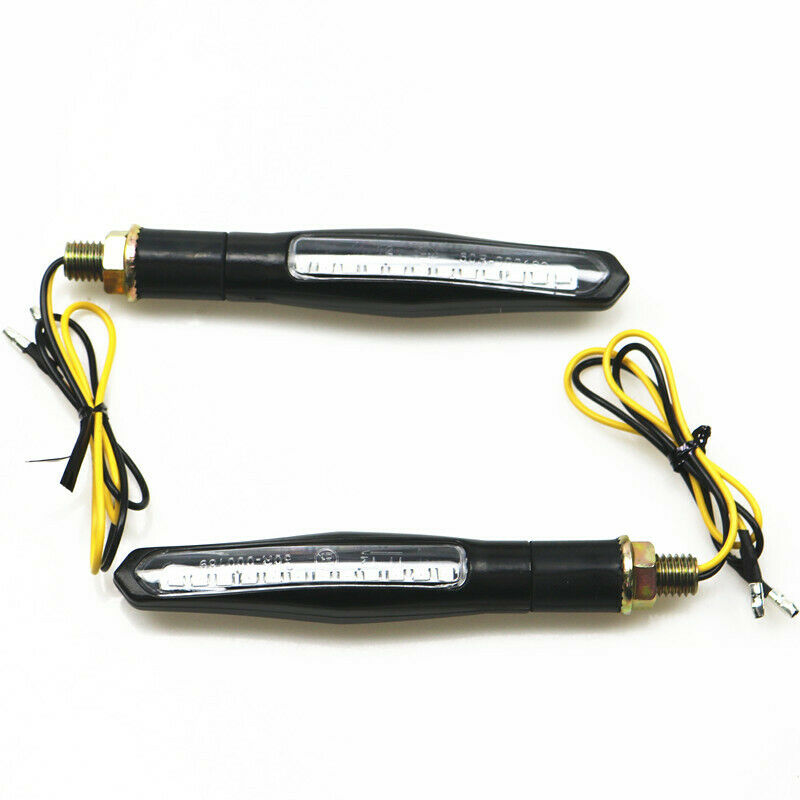 Flowing Turn Signal Indicator Blinker Light Lamps For Suzuki GSXR DR DRZ GN VL