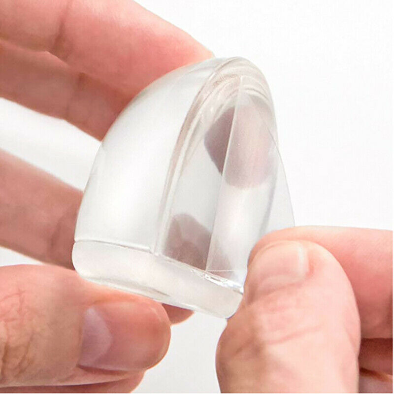 Acrylic No Need Punch Transparent Door Stopper Door Holder Home Doorstop .l8