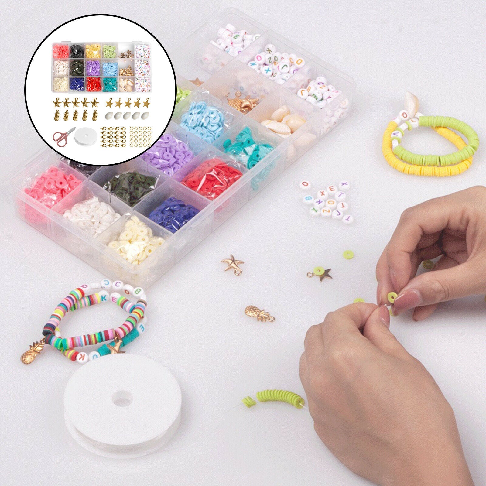 All in One Jewellery Making Set Handmade DIY Beading Crafting Wide Use