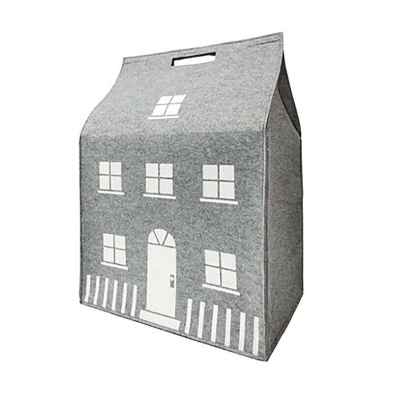 1X(Ins Swiss Style Toys House Storage Bag Wool Felt Home Decoration For Clot3S4)