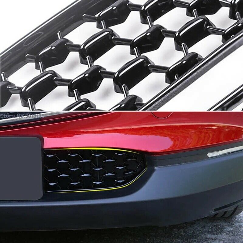 Car Front Lower Grille Bumper Grille Cover Decoration for Mazda CX30 CX-30 202U8