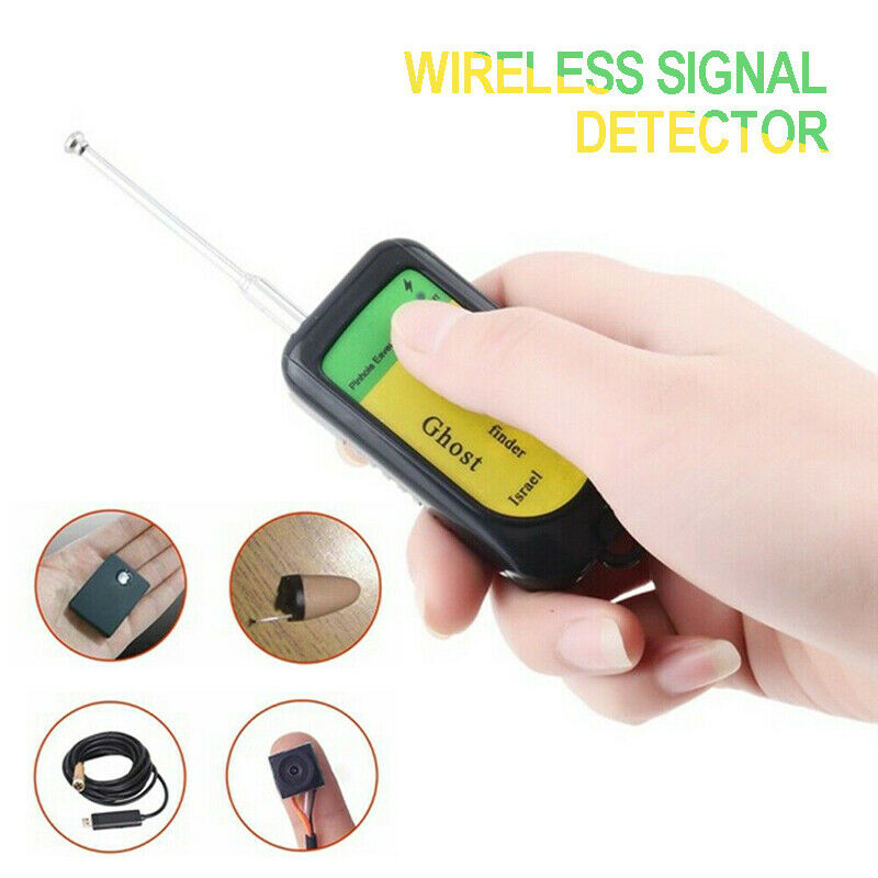 Hidden Camera Audio Bug Handheld Signal Detector Wireless Finder RF GSM Tracker