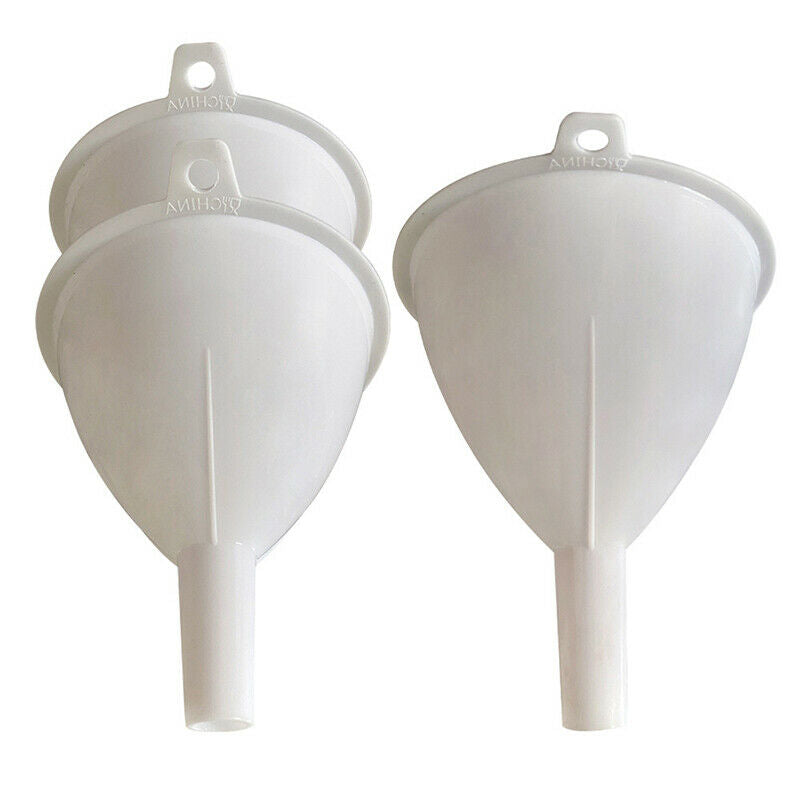 3Pcs/Set White Plastic Multifunction Separatory Funnel Kitchen To.l8
