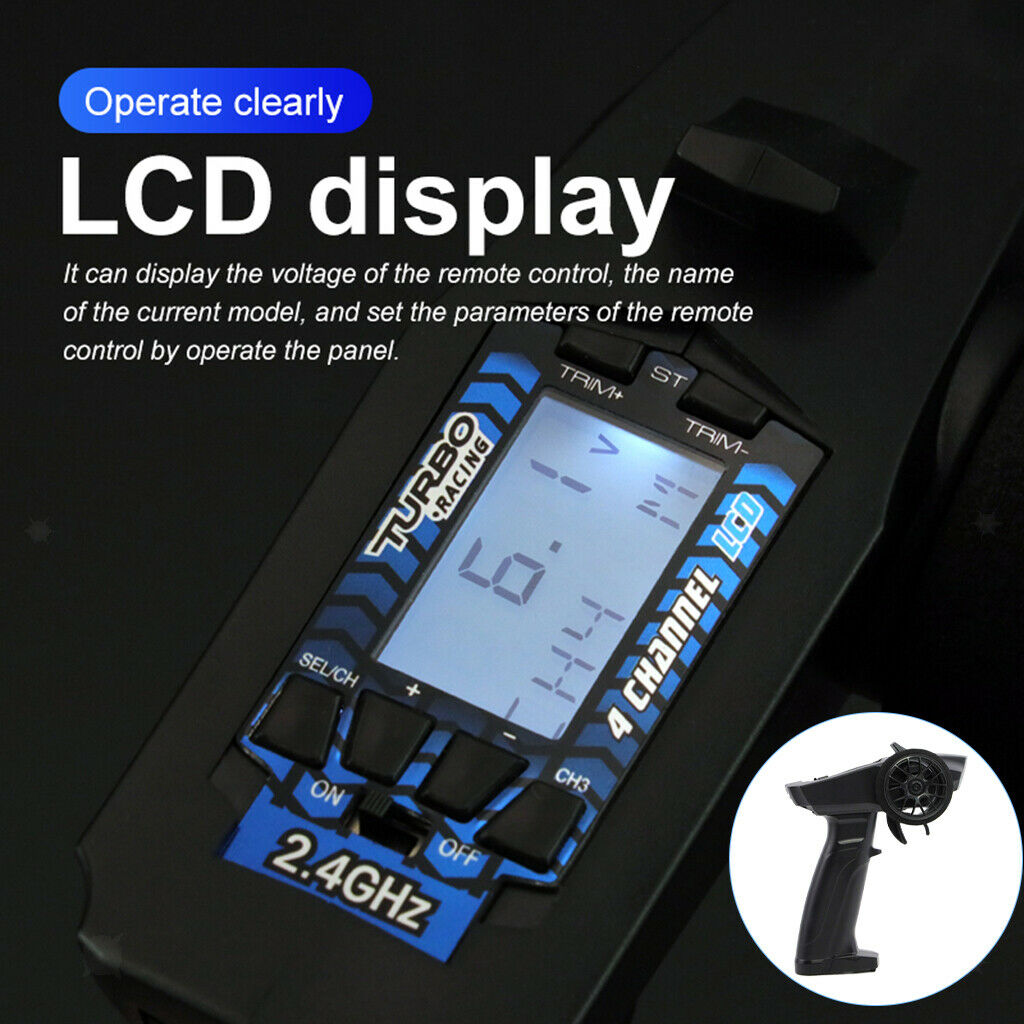 RC Transmitter Radio Controller for RC Car Boat Truck Accessories Waterproof