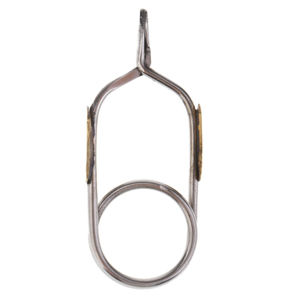 Finger Hold Hackle Plier, Stainless Steel, Fly Fishing, Fly Tying Pliers