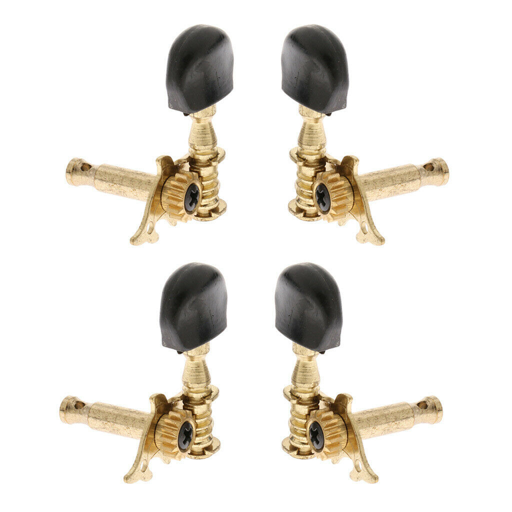 4 Pieces Open Tuning Tuners Mechanics For 4 Strings Ukuleles Guitar Accessories