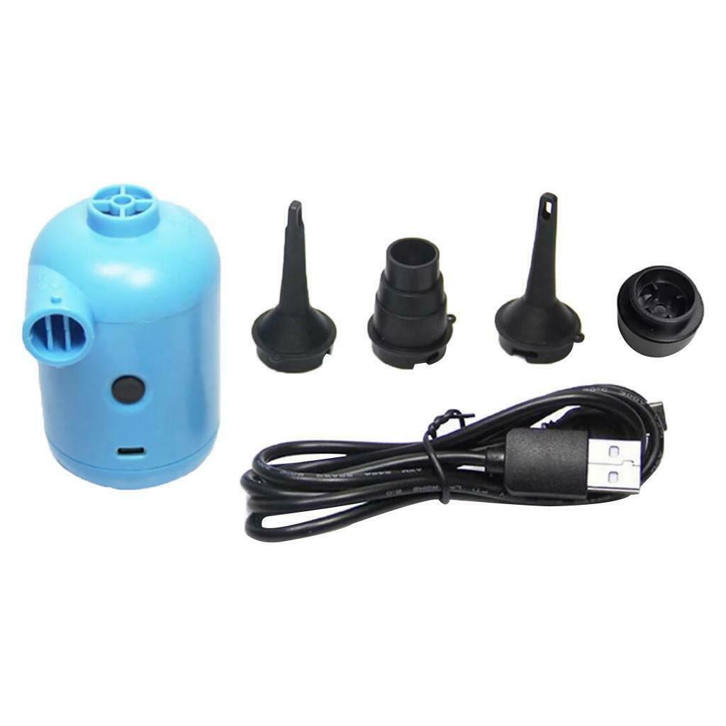 DC5V 2A Mini Electric Air Pump for Air Bed Mattress Camping Pool Inflatable Toys