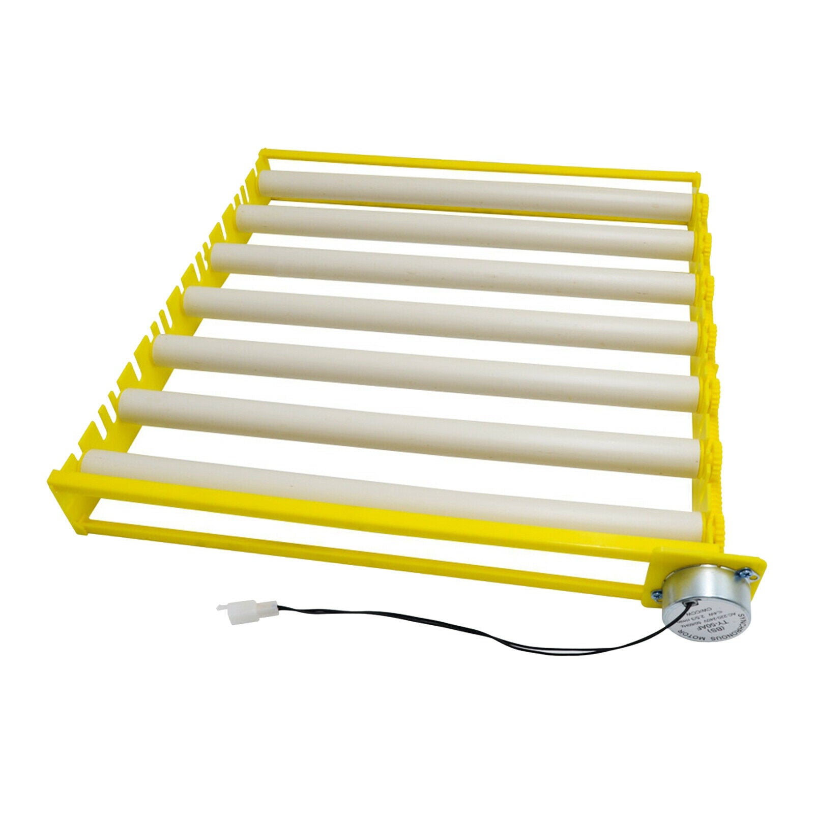 Egg Incubator Tray Automatic Egg Turner for Chicken Duck Pigeon 220V 7 Tubes