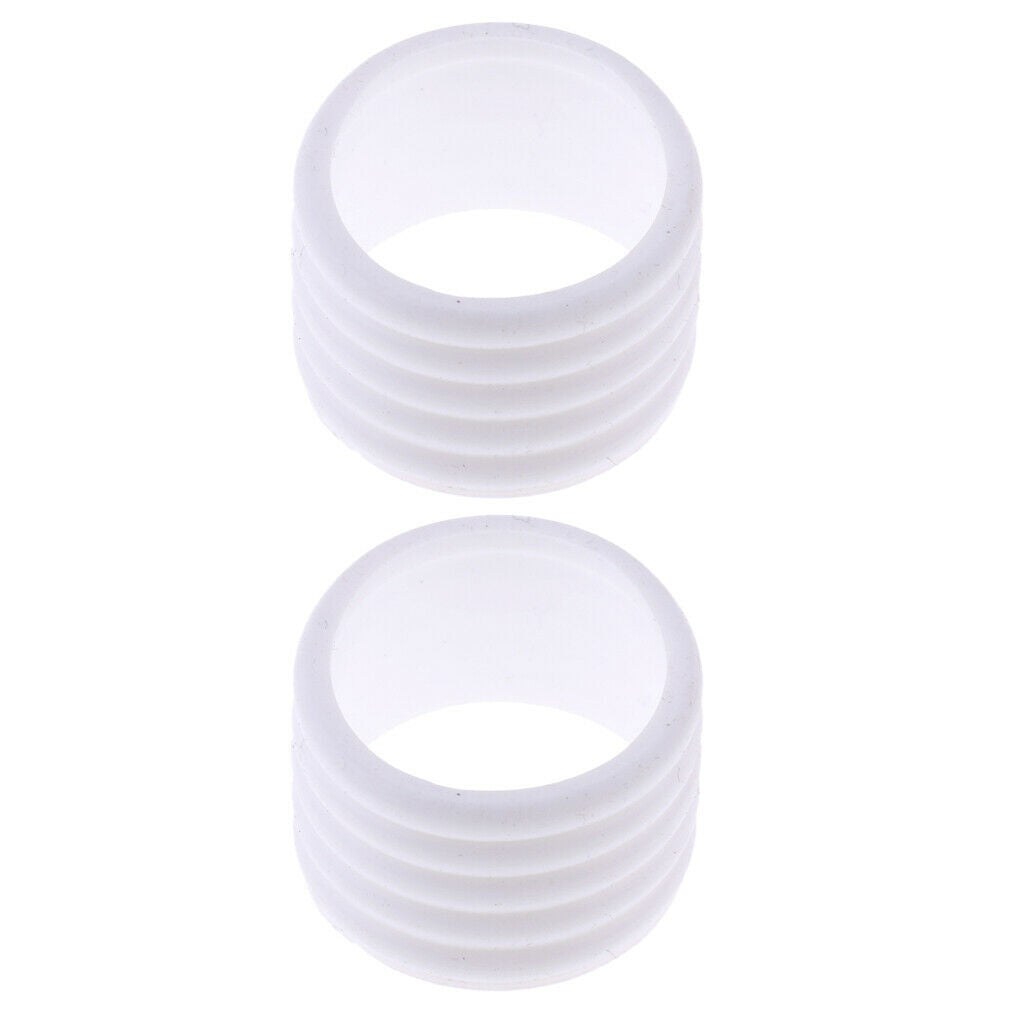 4 Pieces Badminton Squash Tennis Racket Silicone Handle Grip Fix  Protector