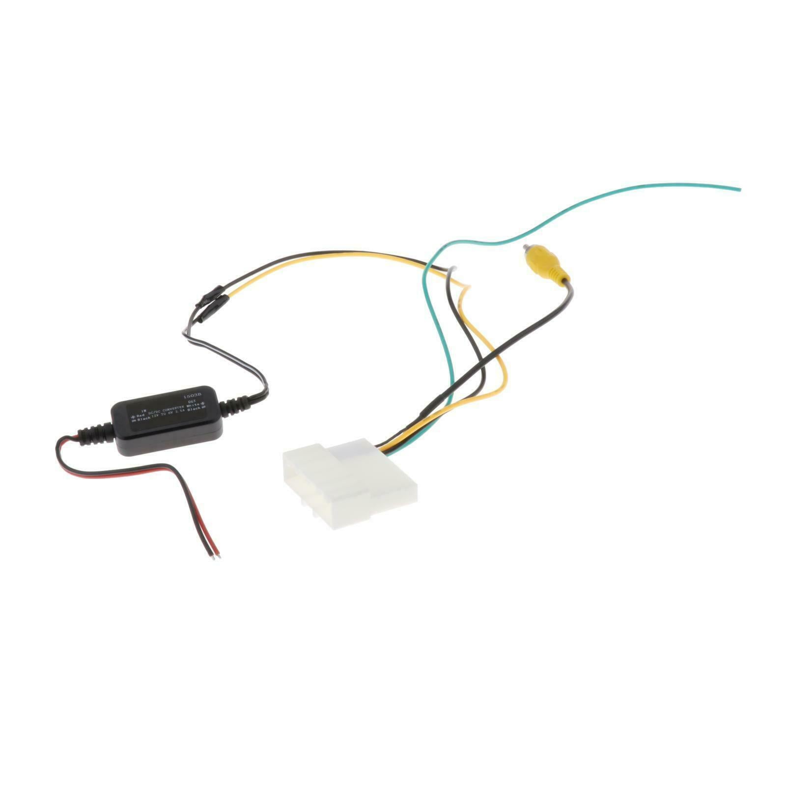 Backup Camera Retention Wire Harness UX-NI006 12v to 6v Step-down Converter