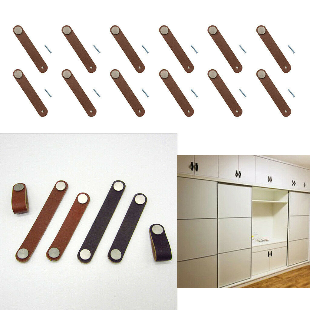 12x Luggage Suitcase Handle Cupboard Door Pull Door Knob Easy to Install