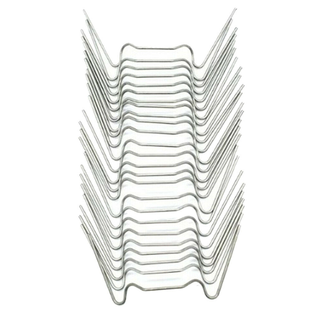 225pcs/pack W Type Glazing Clips Stainless Steel for Greenhouse Universal