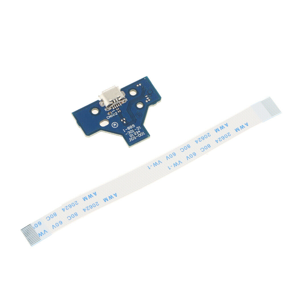 USB Charging Port Circuit Board JDS-001&14Pin Cable For Sony PS4 Dualshock