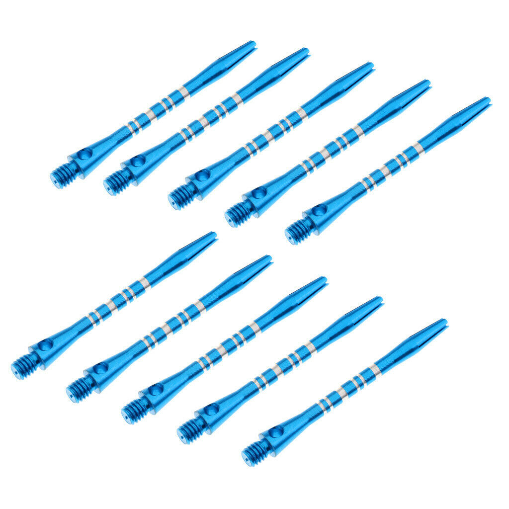 (Set of 20) 52mm Standard Thread  Sticks Steel Soft Tip Blue