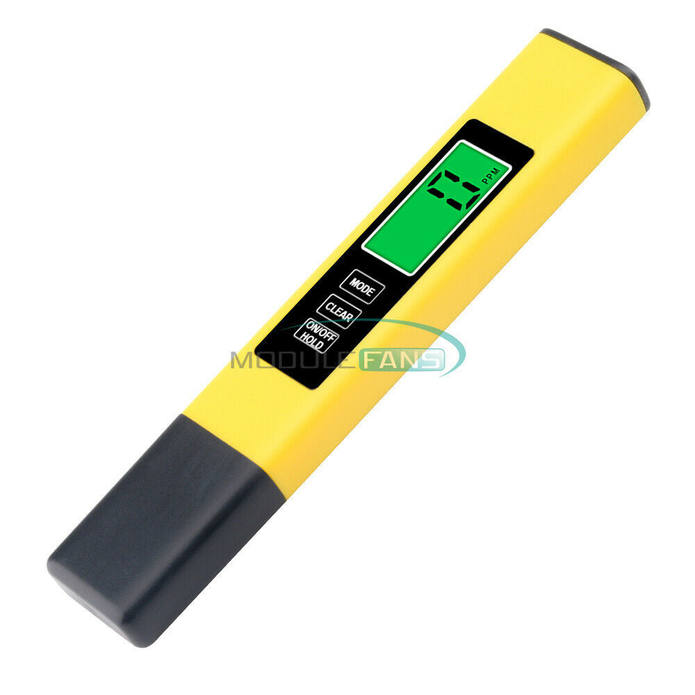 3V TDS Water Quality Detector Backlight 3 in 1 TDS/EC Temperature Tester Meter