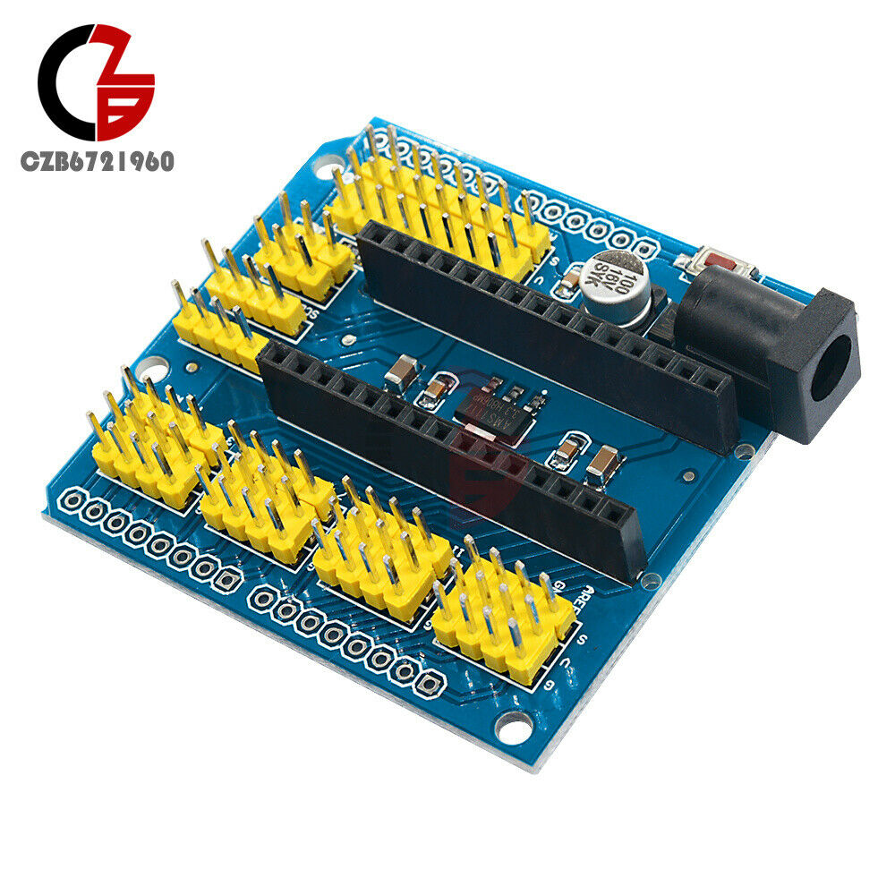 5PCS Arduino Nano I/O Expansion Shield V2.x/3.x Controller Pinboard Board Module
