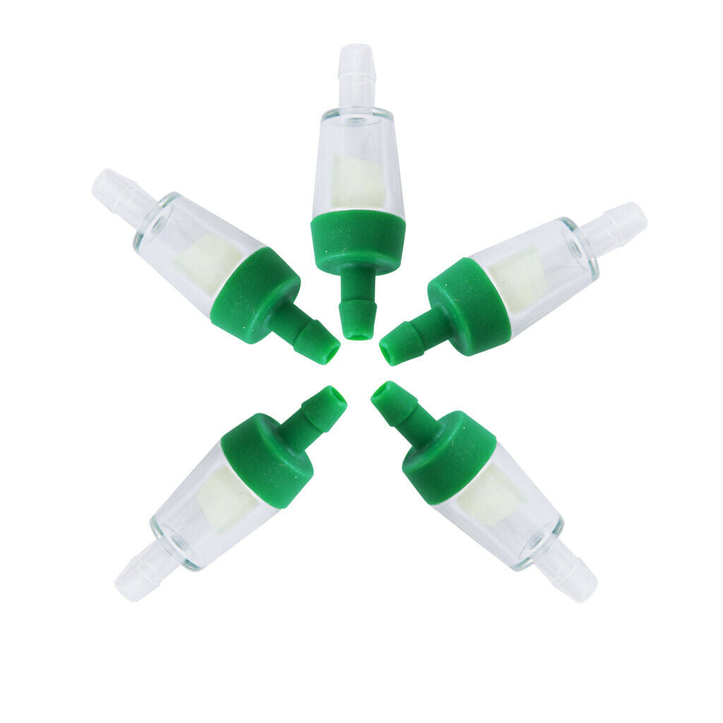 10pcs Aquarium Fish Tank Anti-backflow Check Valve Air CO2 Pump For 4mm Hose