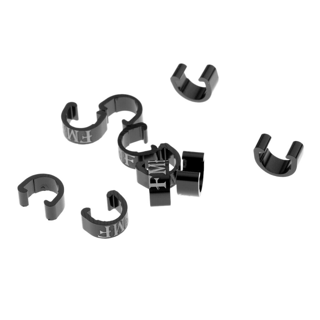 Pack of 40 Bike Shift Line C-clips Buckles Cable Guide for MTB Bike Road Bicycle