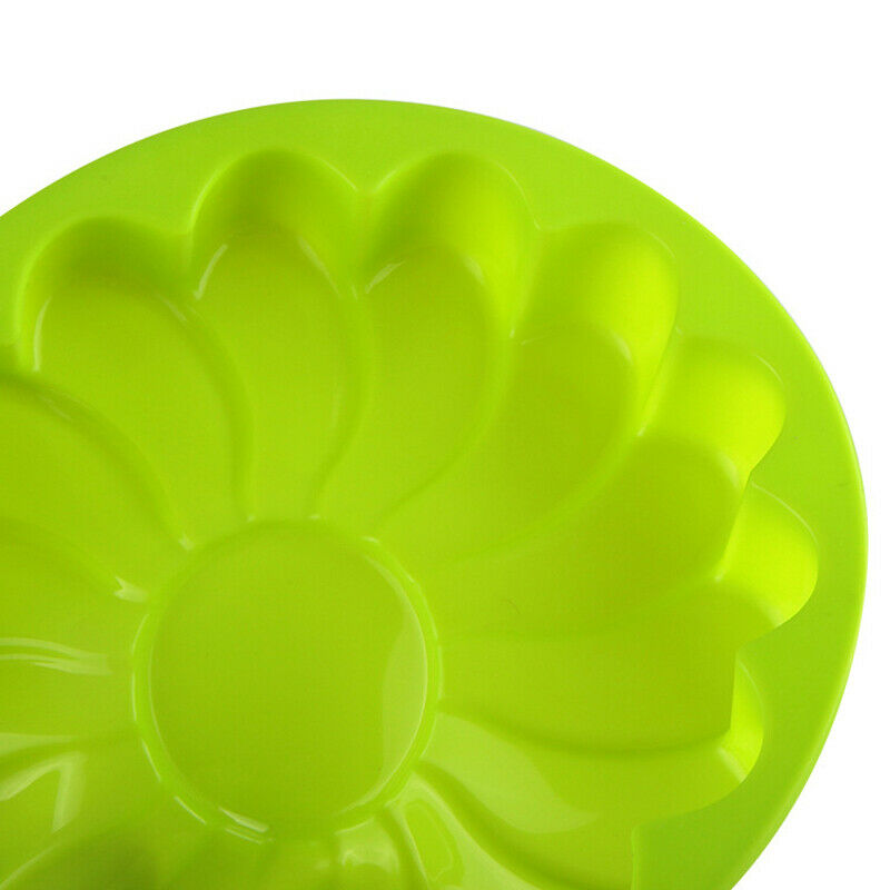 Silicone Cake Mold Single Flower DIY Baking Cake Pan Sun Flower Jelly M xJSJCA