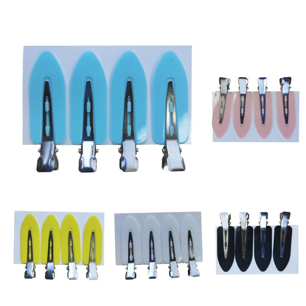 20pc Plastic Seamless No Bend Clips Hairdressing Bangs Waves Clip Barrettes