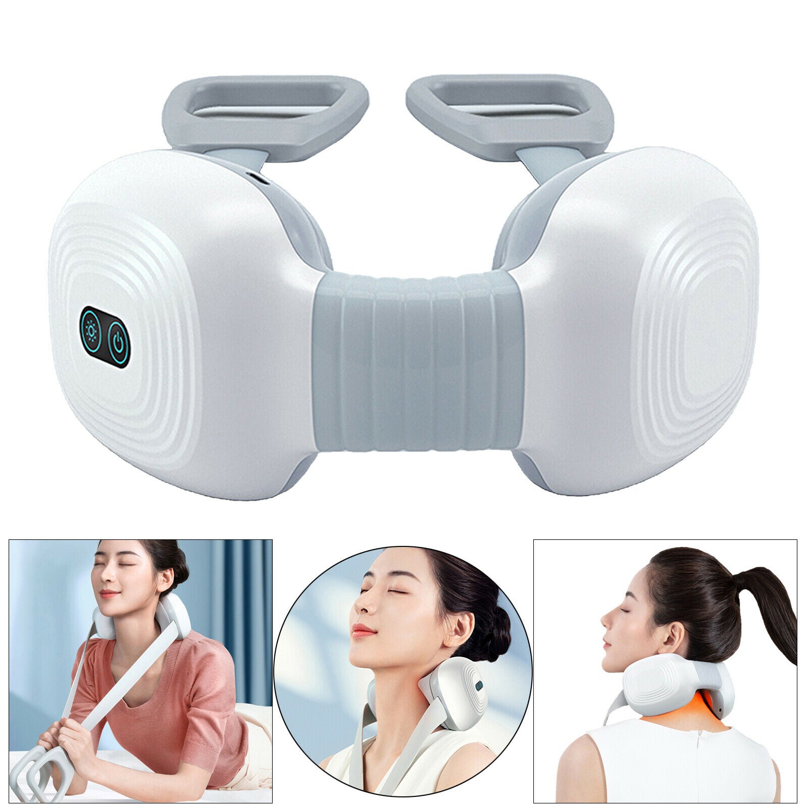 Neck Massager Neck Shoulder Relax Massage for Home Outdoor Office Gifts