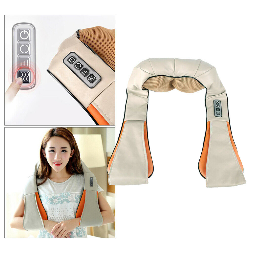 Shiatsu Massagers for Neck Back and with Heat Deep Portable Deep Tissue EU