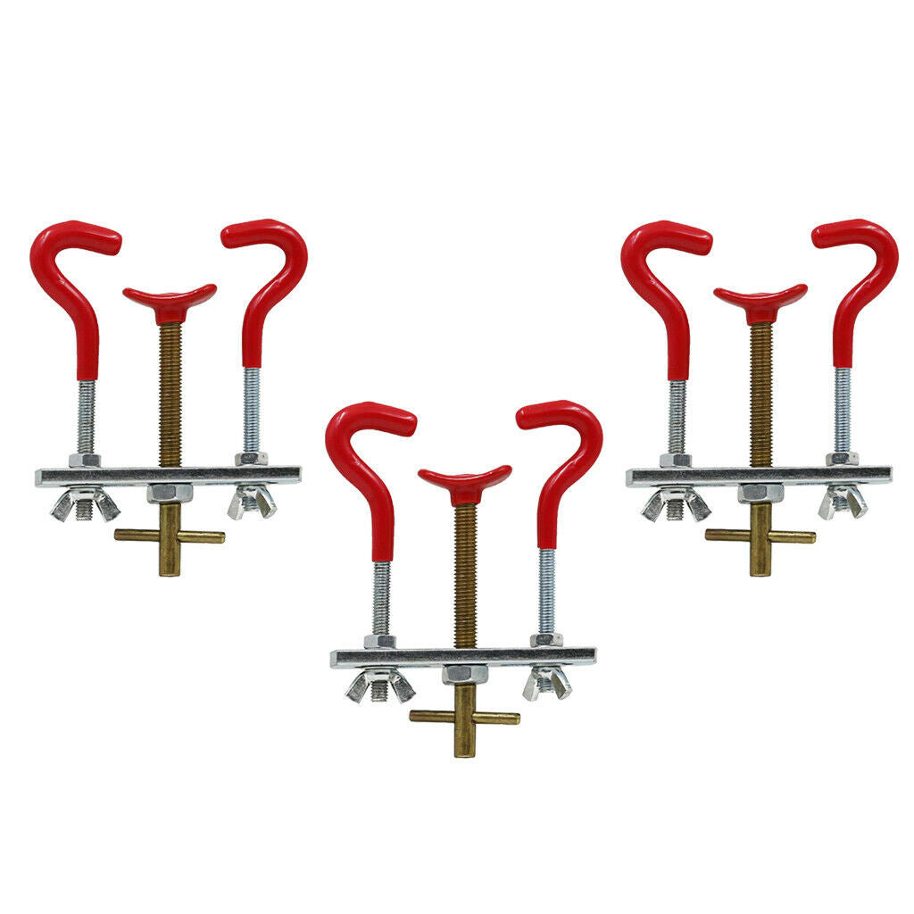 3x Bonsai Tool Garden Tree Branch Trunk Bender Alloy Steel Gardening Holder