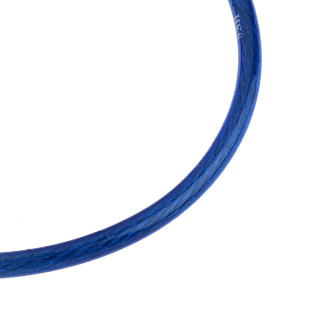 5x Universal Auto Car Truck SUV Blue Ground Wire Earth Cable System Kit