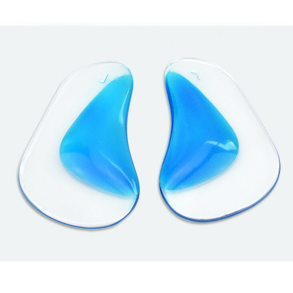 2 Pairs Orthotic Arch Support Insoles Flatfoot Corrector Inserts Stickers L
