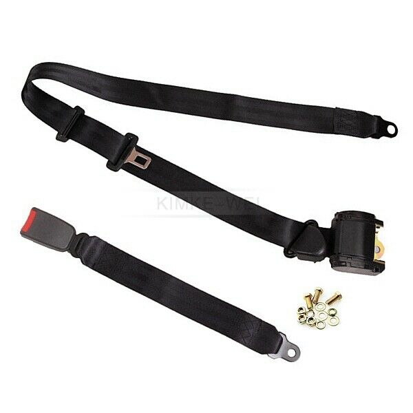 Universal Automatic Retractable 3 point Lap Safety Seat Belt for Auto Car Truck