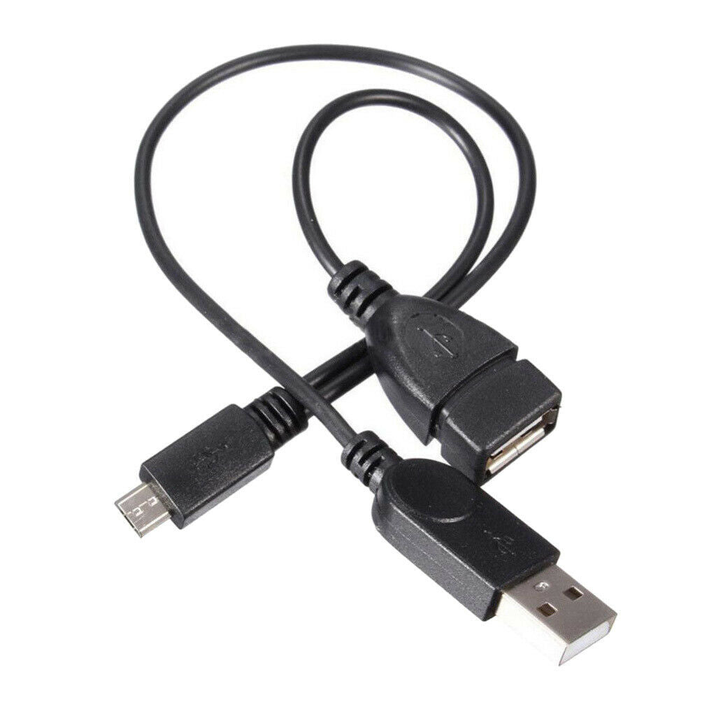 USB Adapter Micro USB Male to USB 2.0 A Male and Female Connector Converter
