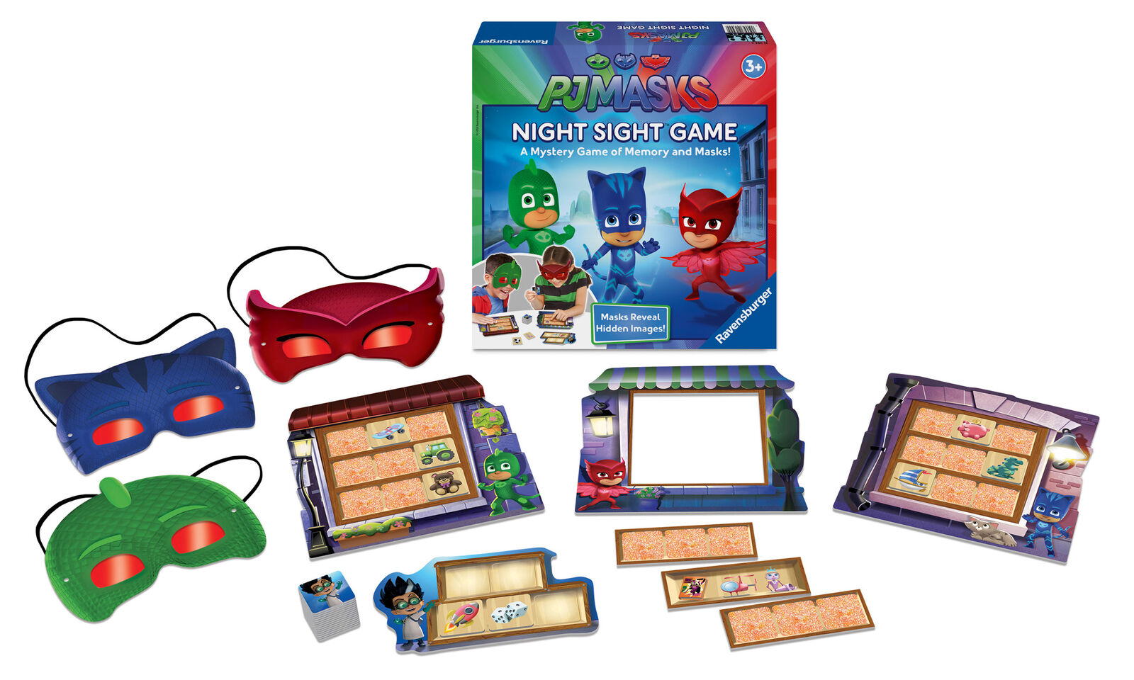 21392 Ravensburger PJ Masks Night Sight Childrens Games Toys Age 3+ Years