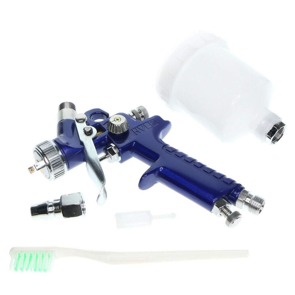 Mini Air Spray Gun Tool HVLP Paint Sprayer Car Vehicle Repair 0.8mm Nozzle Kit