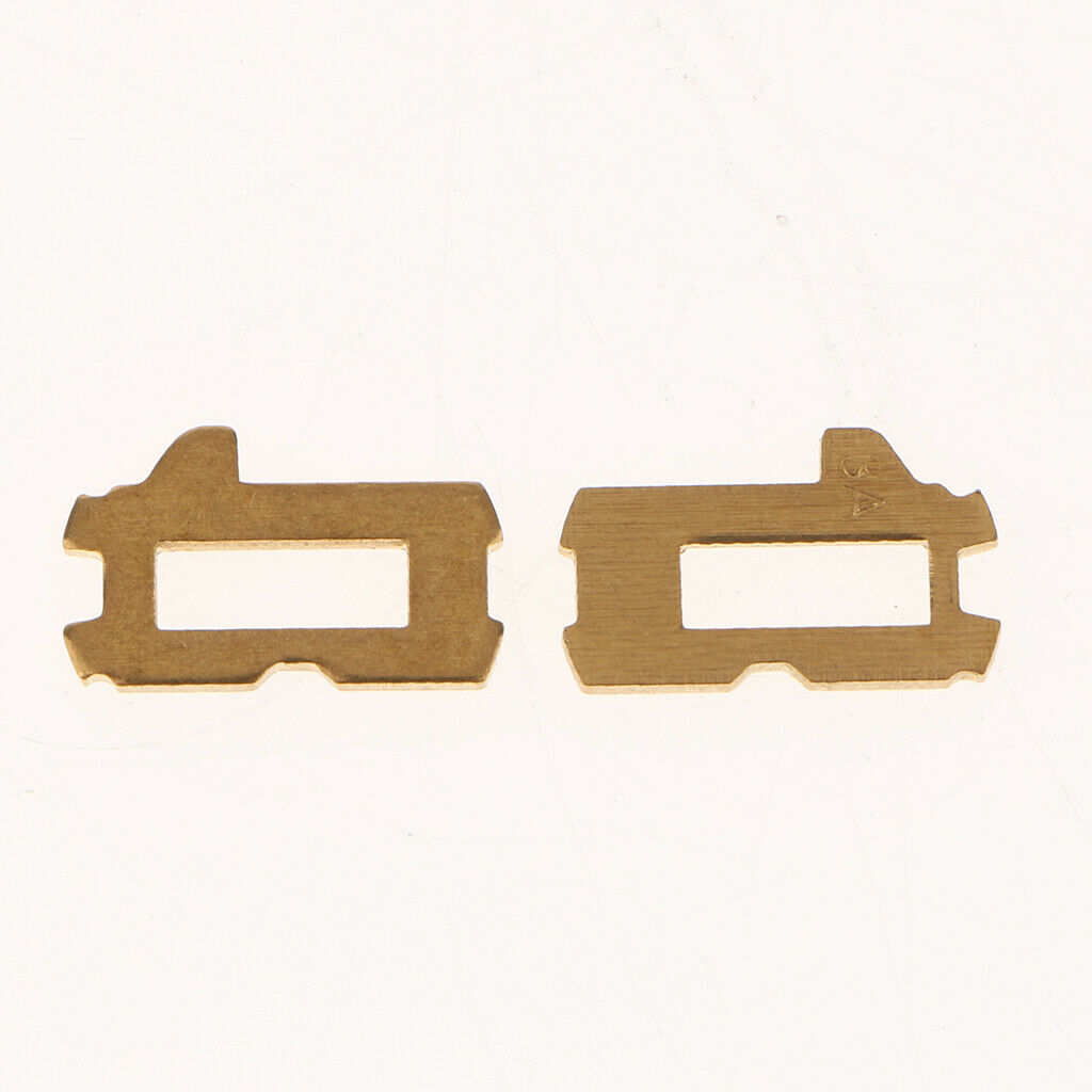 5 Pieces Car Lock Reed Key Cylinder Gasket Plate Kit w/ Spring for Mazda