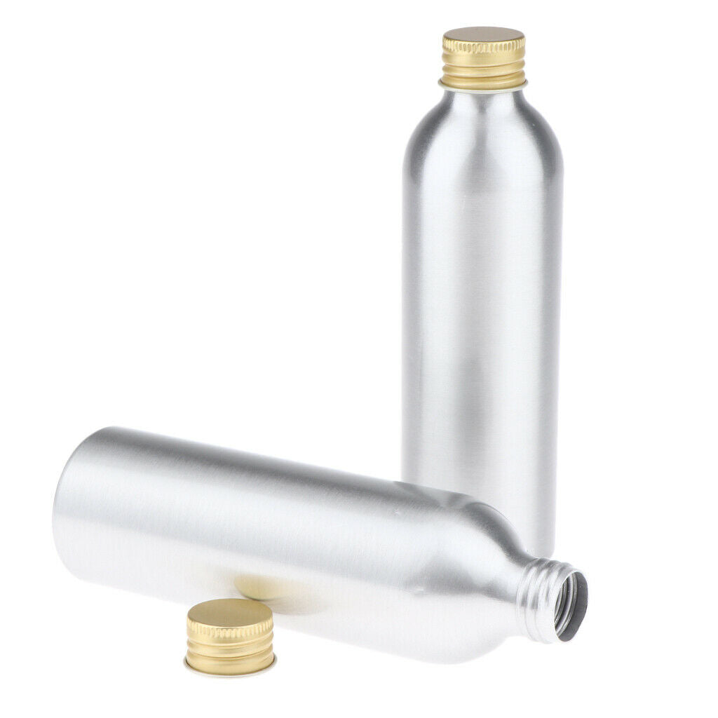 4 Pcs Empty Big Diameter Bottles Lotions Oil Sample Storage Leak Proof